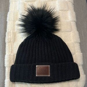 Iove your melon beanie with Pom